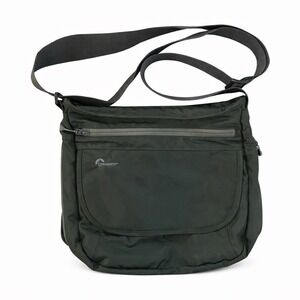 Lowepro camera crossbody bag olive green lightweight travel organizer